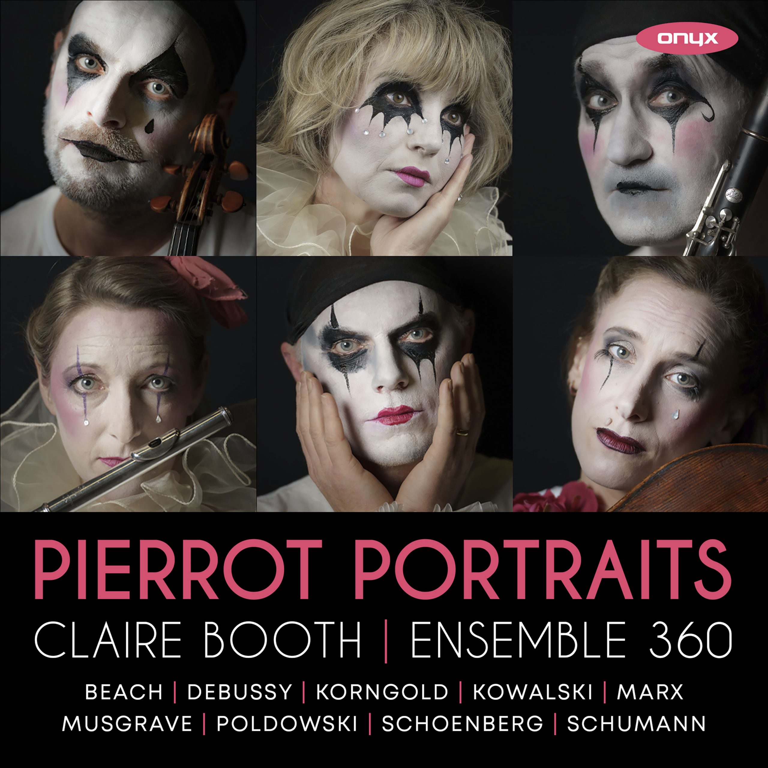 Claire Booth & Ensemble 360 – Pierrot Portraits